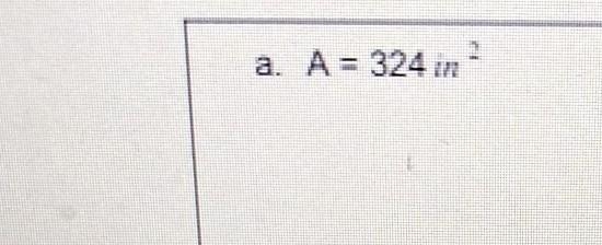 Find the side length if a square given the are of the square.-example-1