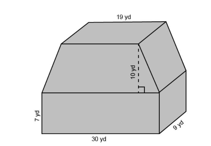 What is the volume of this figure? Enter your answer in the box. yd³-example-1