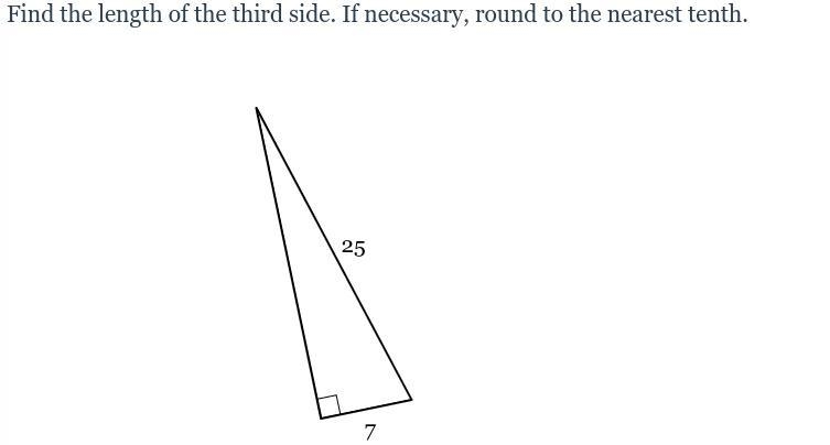 Help finding the third side.-example-1