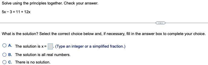 22. Solve using the principles together. Check your answer.-example-1