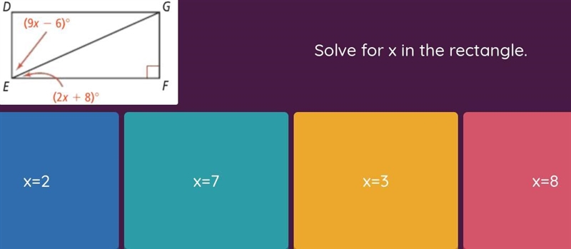 What is x of the rectangle?-example-1