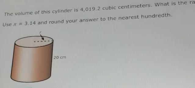 Please help this is for my study guide thanks! (what is the radius)-example-1