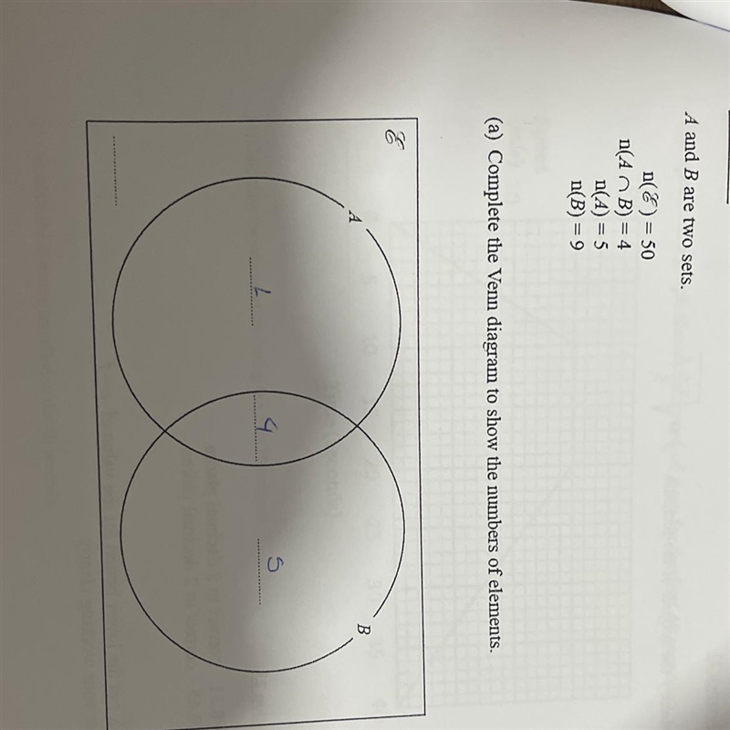 What should I put in A, B? Should I put 5 or 1 in A ? 9 or 4 in B?-example-1