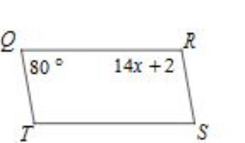 What is x (its a parralleligram)-example-1