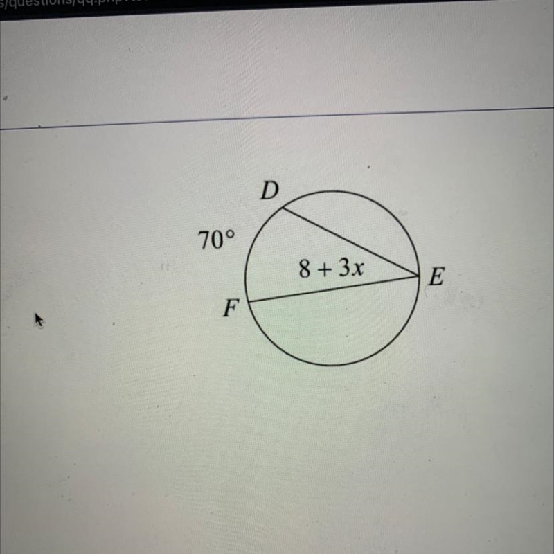 ) Find the value of x. 3 A) 9 B) 10 C) 11 D) 12-example-1