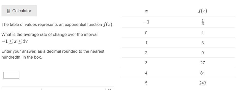 Please help:The table of values represents an exponential function f(x).What is the-example-1