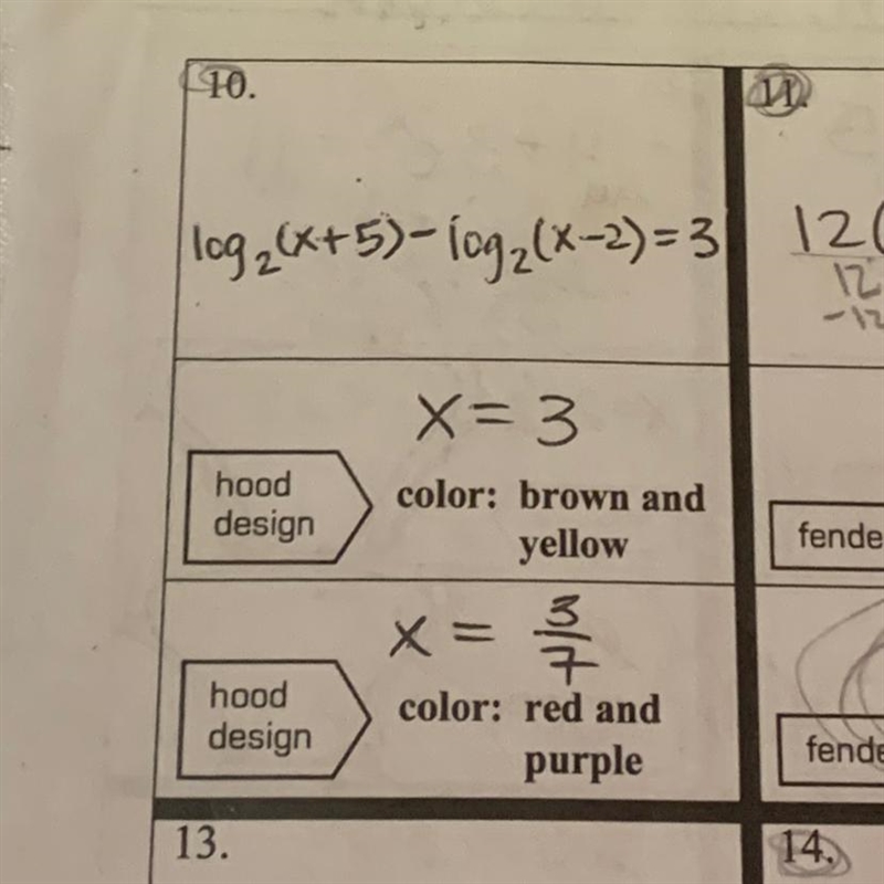 Log₂ (x+5)-1og₂ (x-2)=3-example-1