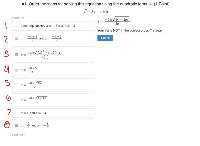 What order do they go in? put the numbers where they should go-example-1