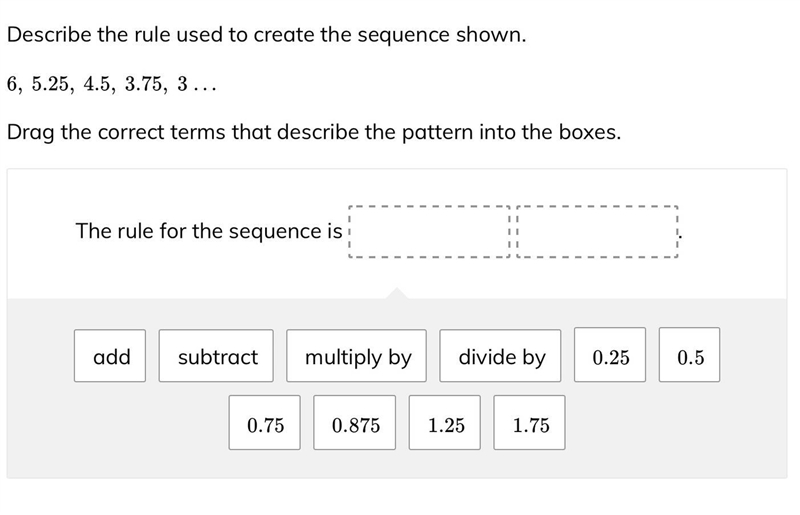 What rule is used to create this sequence-example-1