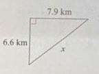 Find the missing side: ​-example-1