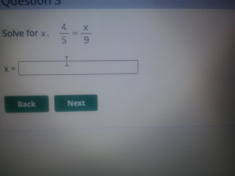 Please help. Can't get calculator to work solve for x. Look at the picture.-example-1