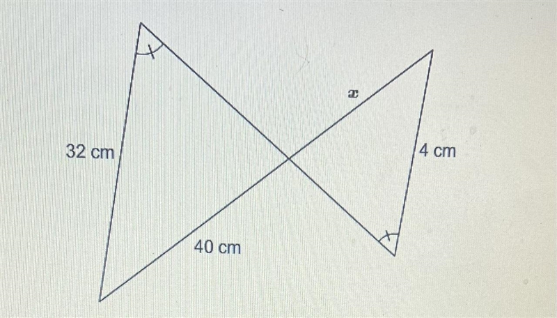 What is the value of ? Enter your answer in the box. ___cm-example-1