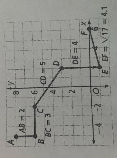 Find the midpoint of each segment in Exercise 1 above.Example: The midpoint M between-example-2