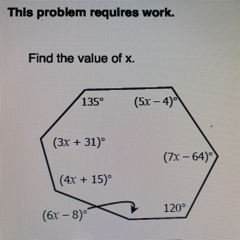 Find the value of x.-example-1