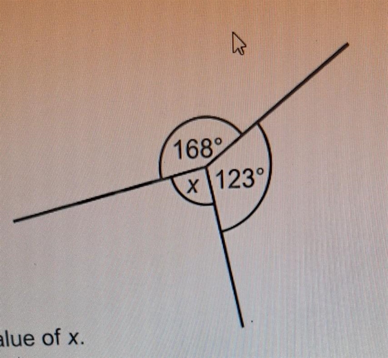 Work out value of x ​-example-1