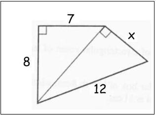 Find the value of x.(all lengths are in cm).-example-1