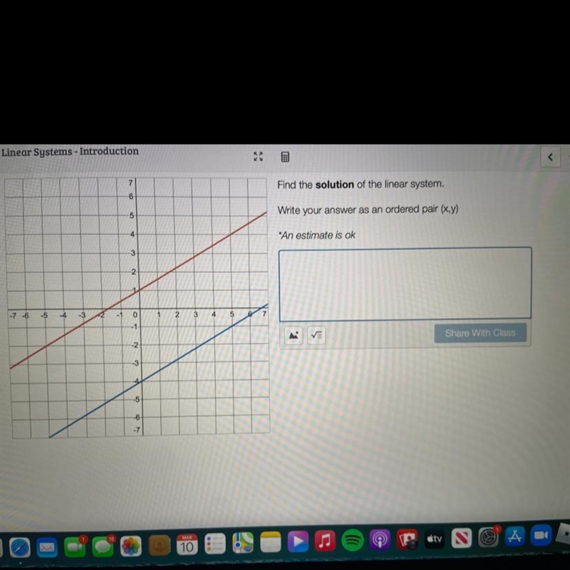 Write your answer as an ordered pair (x,y)-example-1