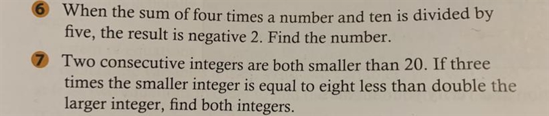 Please help with 6 and 7-example-1