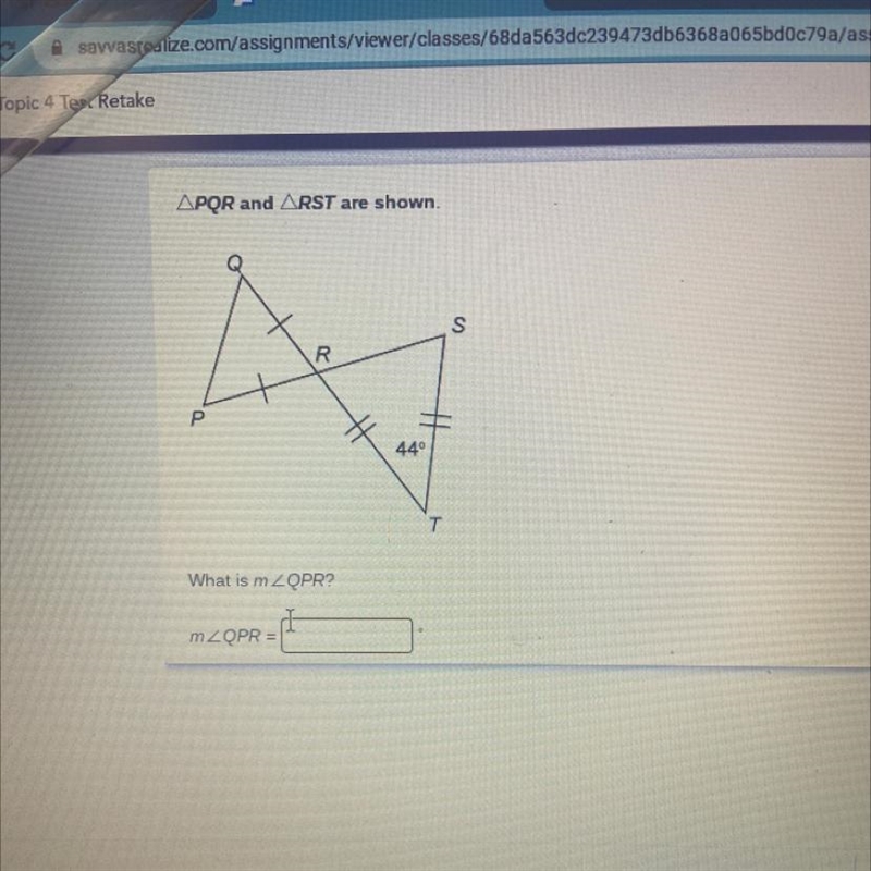 APQR and ARST are shown. S R. P 440 T What is mZQPR? m/OPR-example-1