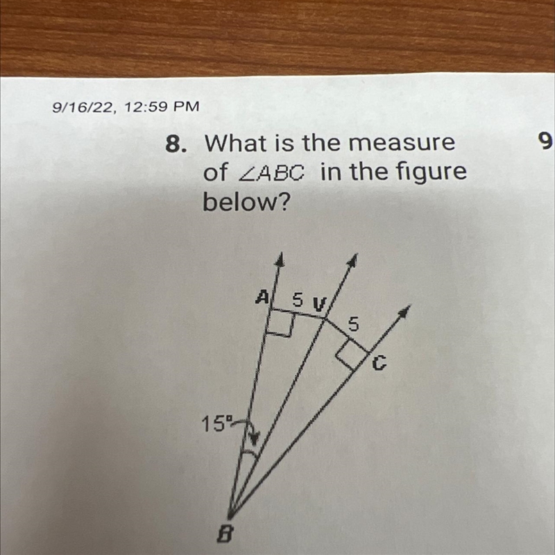 What is the measure of-example-1