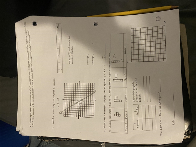 Hello!I need help on my final exam review packet.#42 #43 and #45-example-1