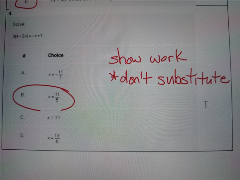 90 points! Can someone please explain what ie substitution in the work? I dont get-example-1