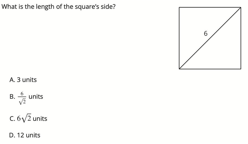 What is the length's of the square's side?-example-1