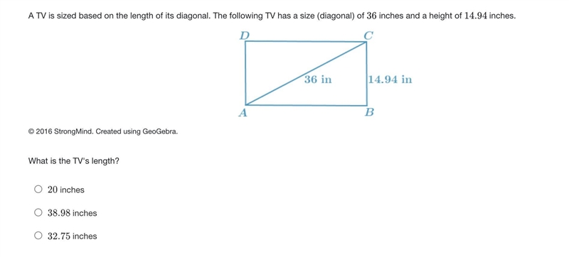 What is the TV's length?-example-1