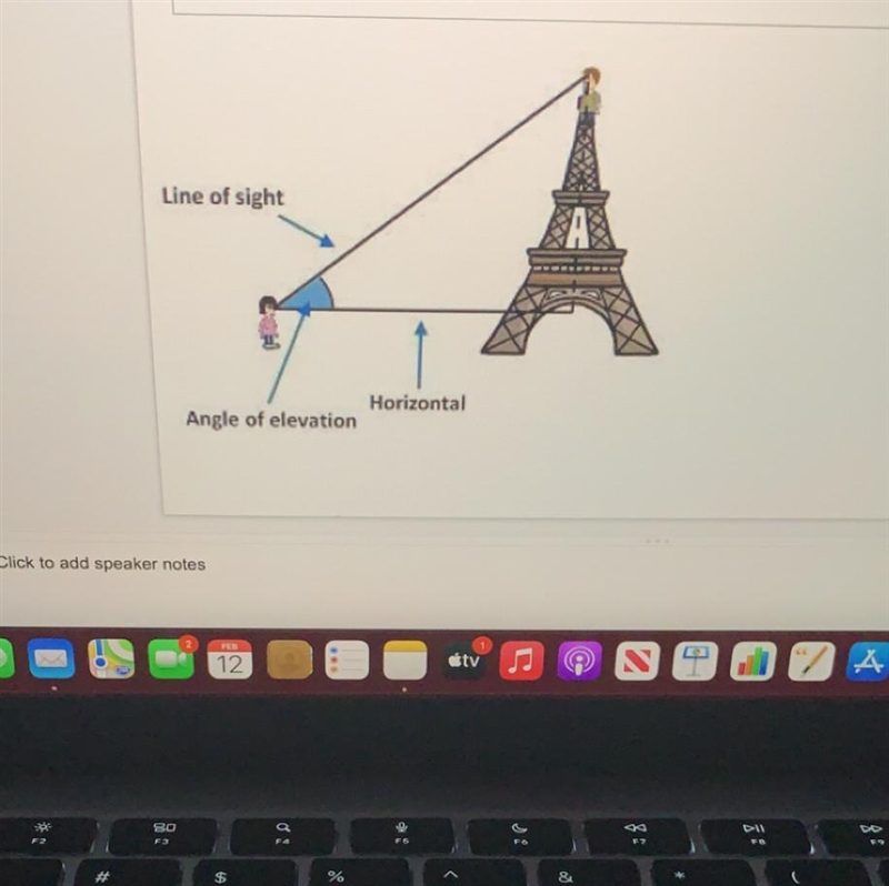 PROJECT MATH - ANGLE OF ELEVATION AND DEPRESSION - Guys can anyone help me of this-example-1