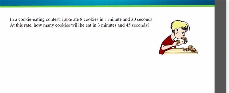 How many cookies did he eat in 3.45-example-1