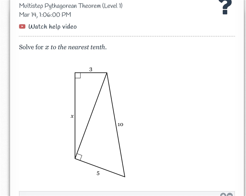 HELP ASAP THIS IS ABOUT “Multistep Pythagorean Theorem” HELP-example-1