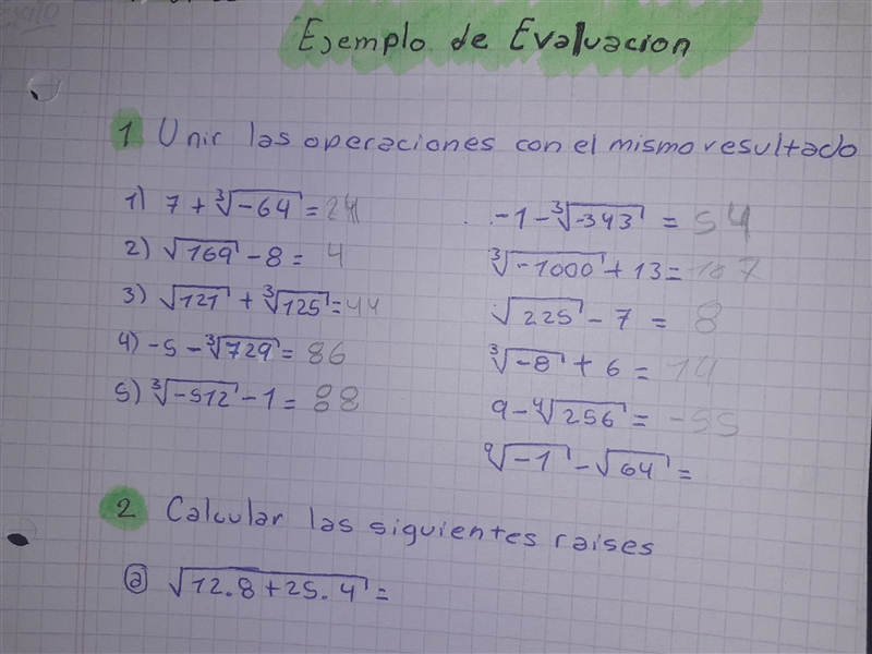 Unir las operaciones con el mismo resultado (Ignoren los resultados)-example-1