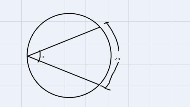 In the circle below, if < BAC = 43 °, find the arc measure of arc B-example-1