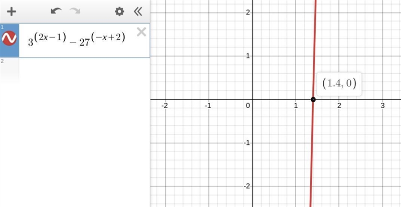 65. Find h if 3(2h-1) = 27(-h+2) A) 7 G D) 0​-example-1