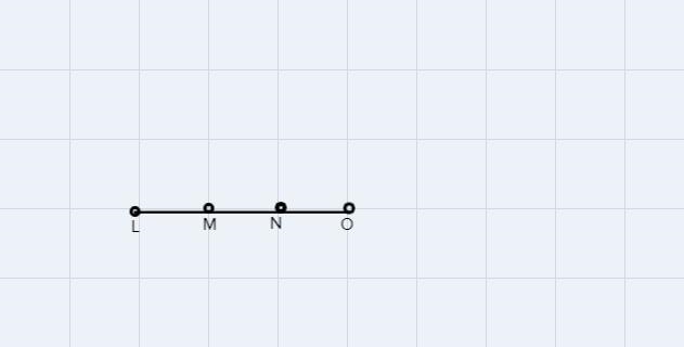 Given: M is the midpoint of LN, N is the midpoint of MO Prove: LM=NO-example-1