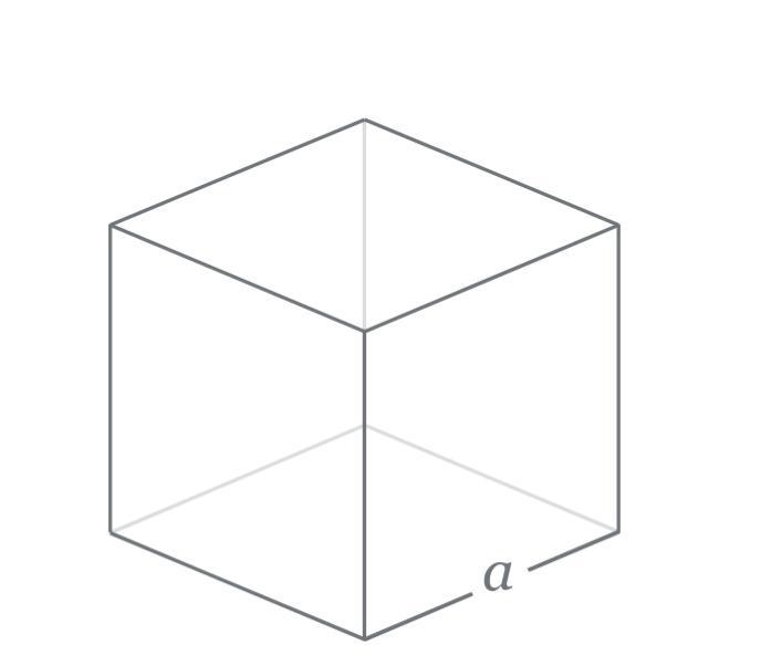 Find the surface area of a cube with a side length of 8 m-example-1