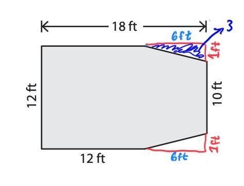 Find the area of each figure. Round to the nearest tenth if necessary.-example-1