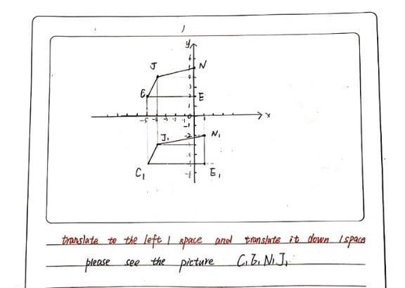 Graph the image of the figure using the transformation given-example-1