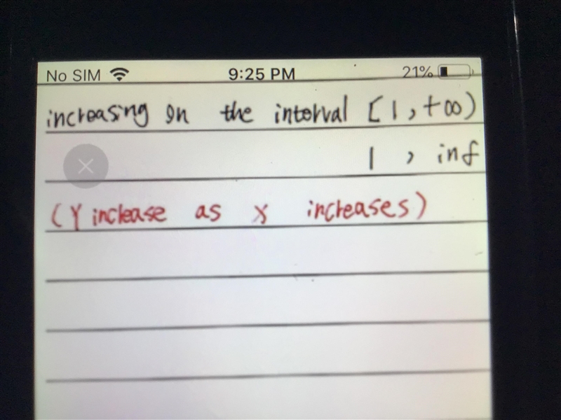 Use the graph below to identify the intervals where the graph is increasing and decreasing-example-1