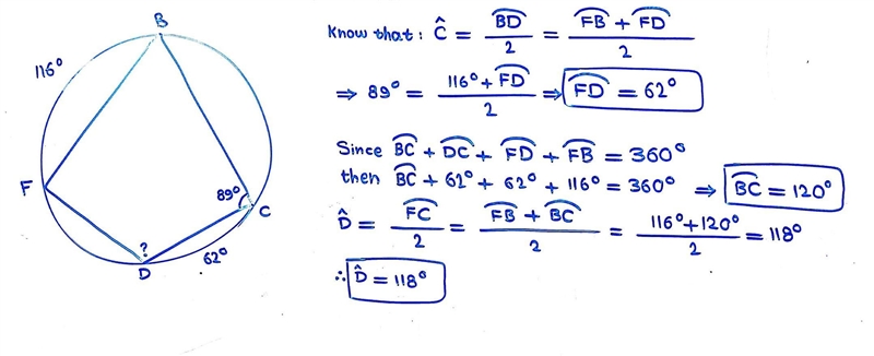 Find the measure of the arc or angle indicated. See picture for full problem. Please-example-1