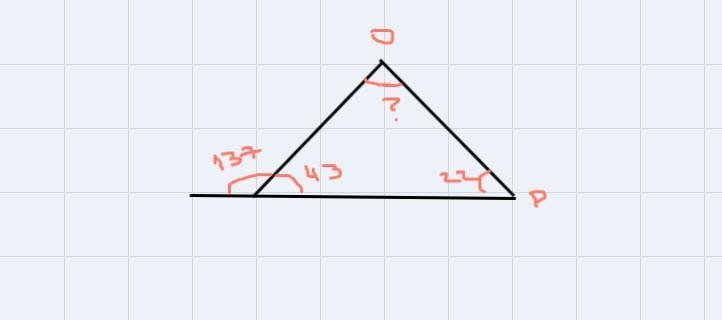 If m22 = 137 and mzp= 22, what is mzo? 43 21 65 115-example-1