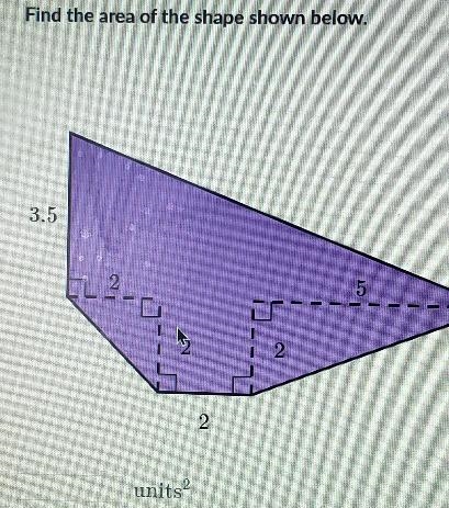 Find the area of the surface shown below-example-1