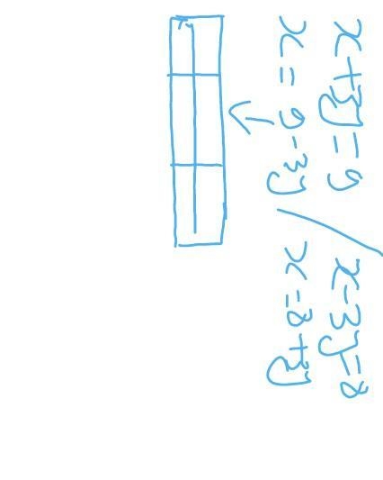 X + 3y = 9 and x - 3y = 8?-example-1