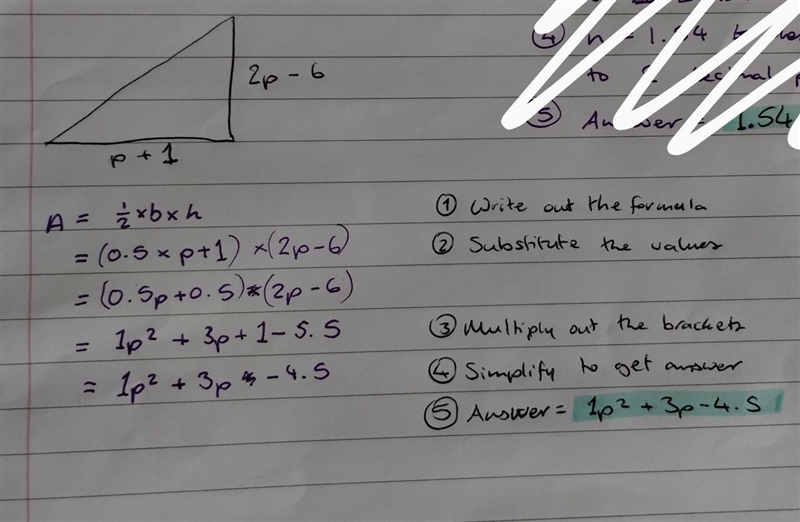 Find the area of shaded region​-example-1