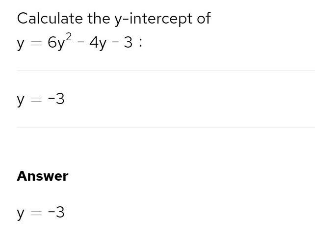 Use quadratic method : 6y^2 - 4y - 3=-example-2