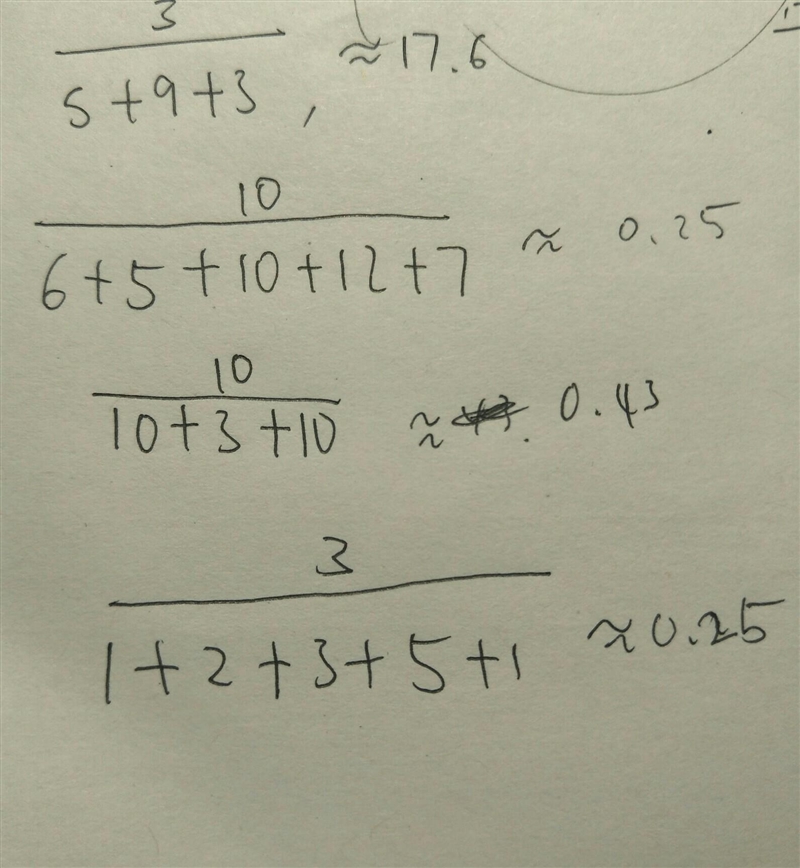 The probability of pulling a blue marble from a bag is 0.25. Which bags of marbles-example-1