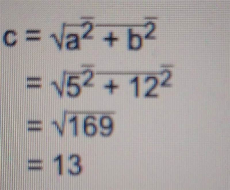 Please help!! Question 1 of 9 For the following right triangle, find the side length-example-1