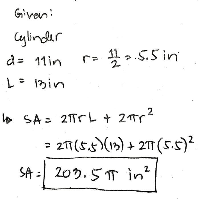 Find the surface area of the cylinder-example-1