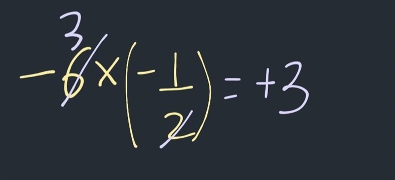 Which of these numbers equals -6*(-1/2)? A. -3 B. -2 C. 2 D. 3-example-1