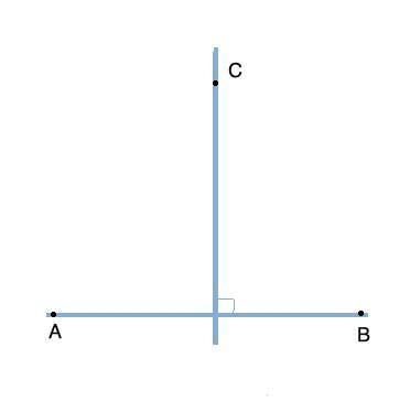 A perpendicular bisector is _____ to a line segment and intersects the line segment-example-1